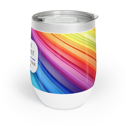 Dental Hygienist Wine Tumbler – “I see through your floss lies”