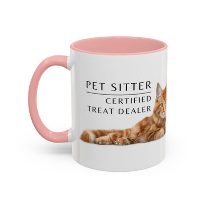 Pet Sitter Coffee Mug – “Certified Treat Dealer.”