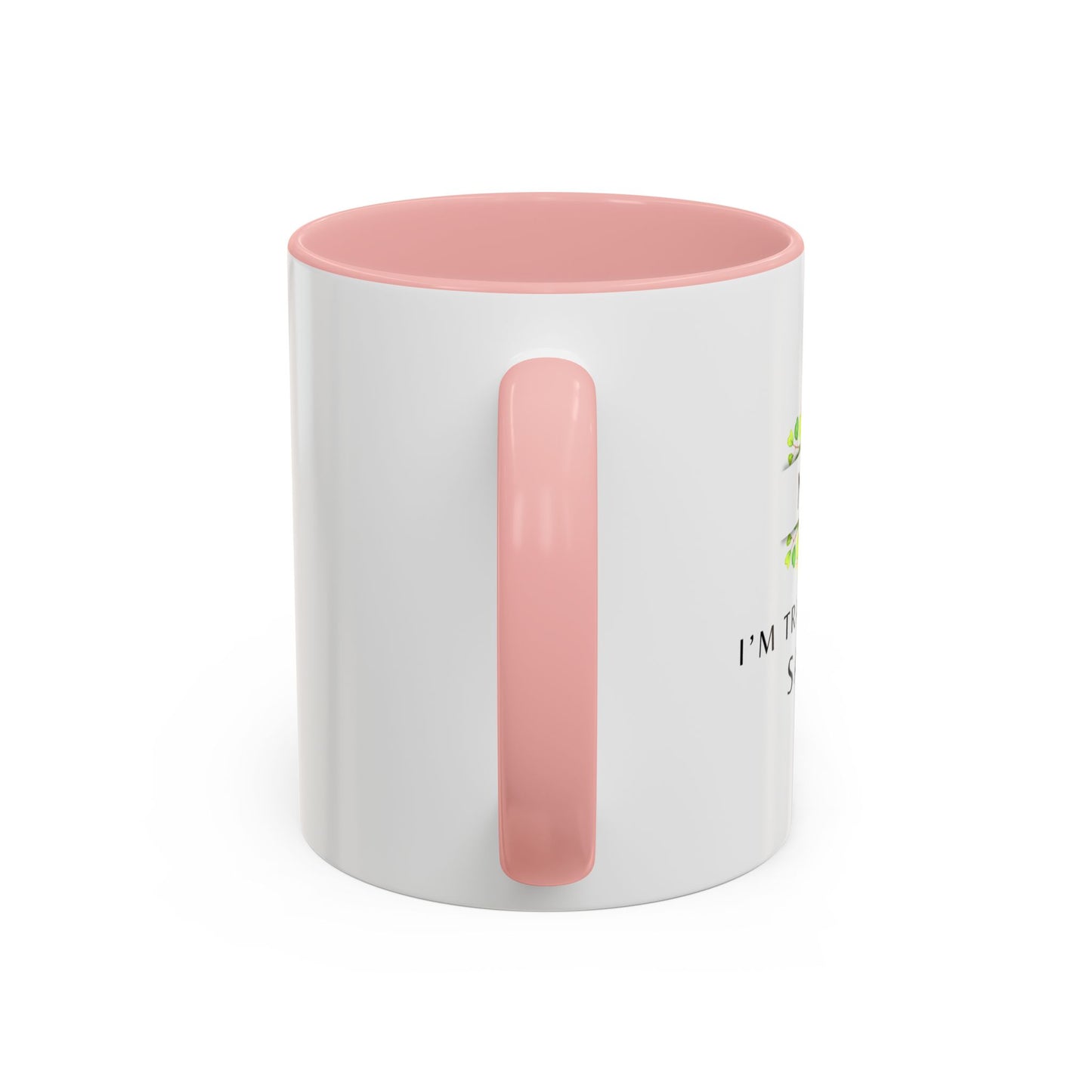 Nurse Floral Coffee Mug – "I’m Trained in CPR and Sarcasm"