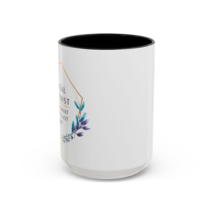 Dental Hygienist Floral Coffee Mug – "I Know What You Ate Last Night"