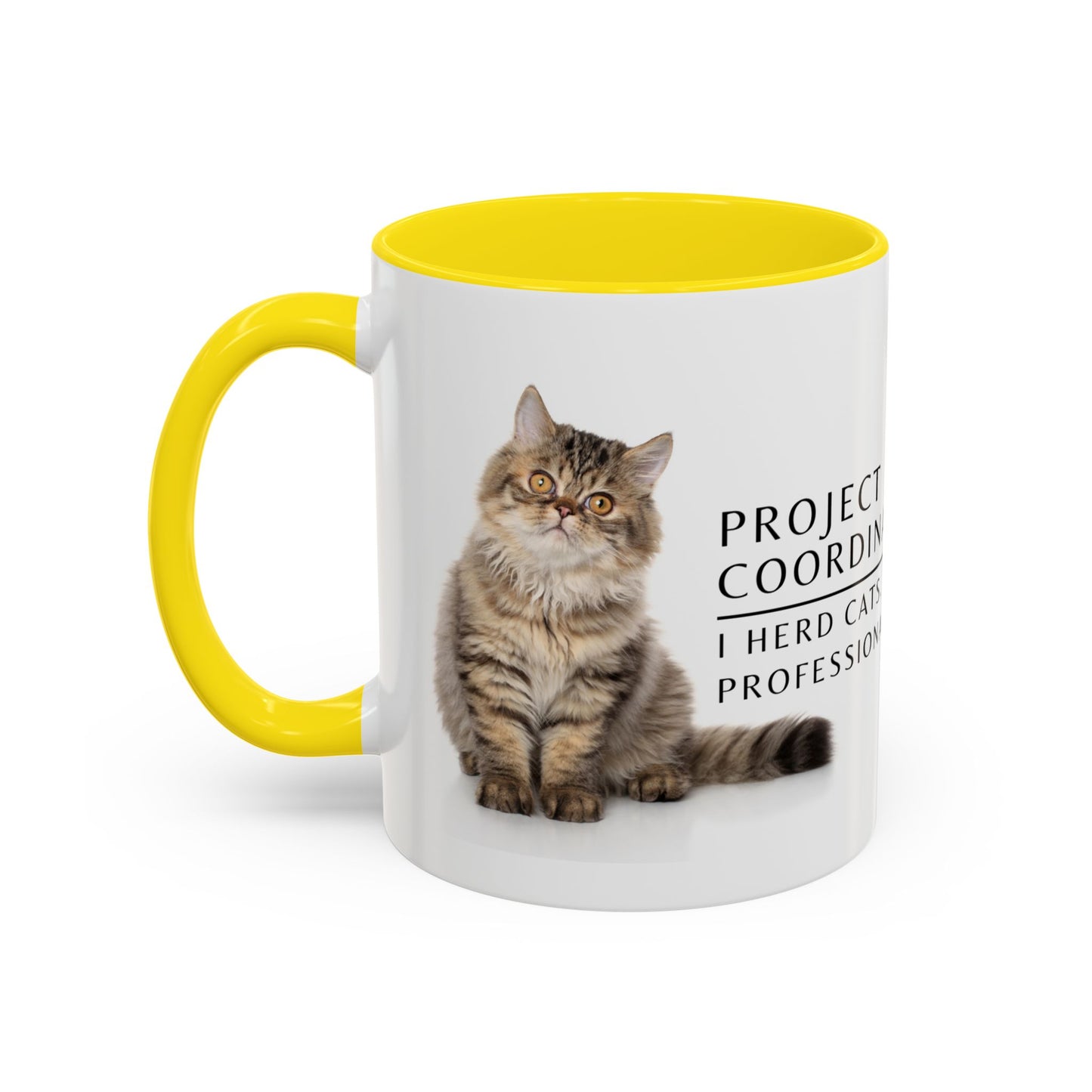 Project Coordinator Coffee Mug – “I herd cats. Professionally.”