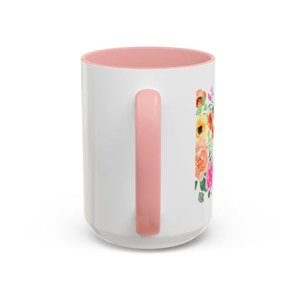 Dental Hygienist Floral Coffee Mug – Just Here for the Scrape Sound