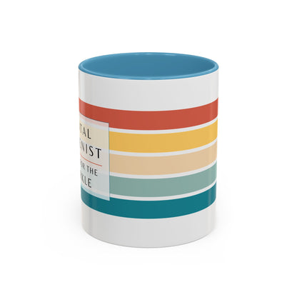 Dental Hygienist Striped Coffee Mug – "I Do It for the Sparkle"