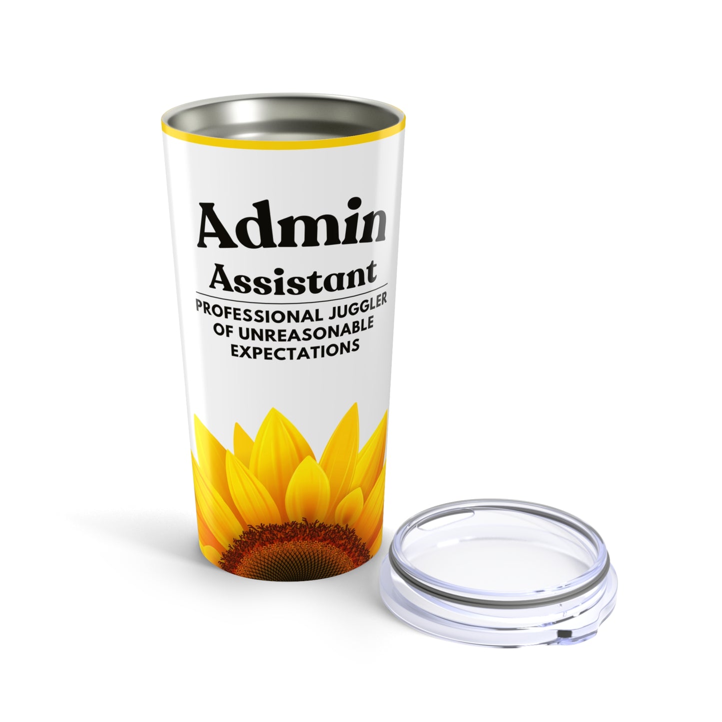 Admin Assistant Tumbler 20 oz. – “Professional Juggler of Unreasonable Expectations”