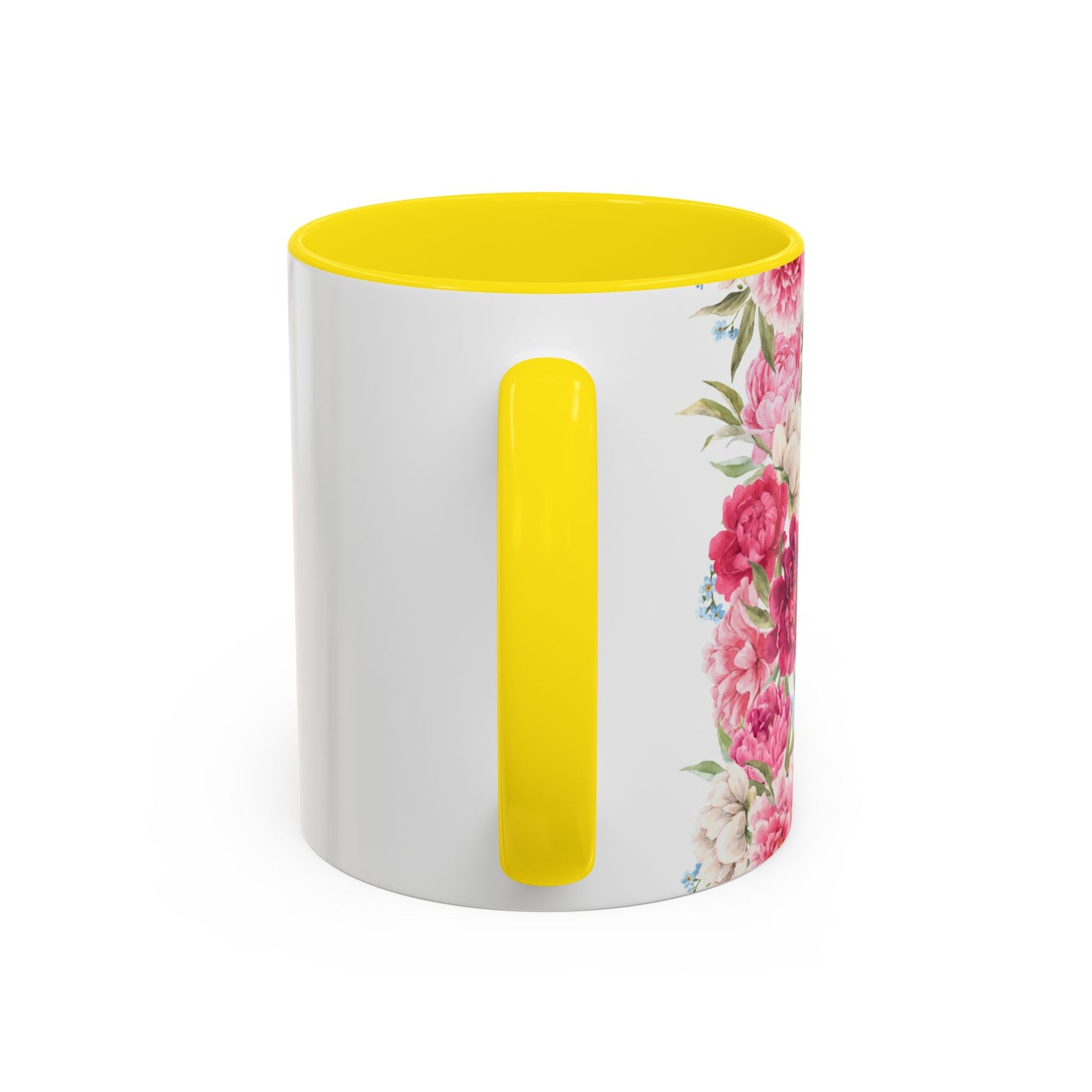 Nurse Floral Coffee Mug – "I’m Trained in CPR and Sarcasm"