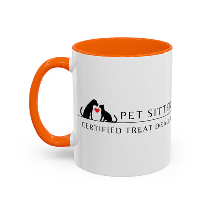 Pet Sitter Coffee Mug – “Certified Treat Dealer.”